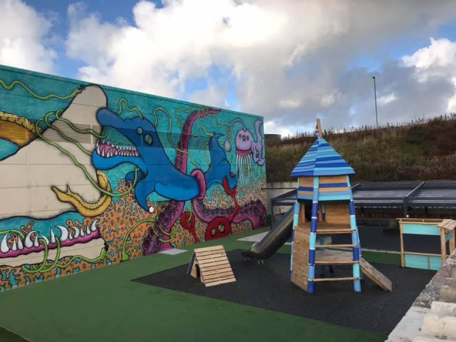 Artificial Grass play area at Brewdog | Easigrass Aberdeen