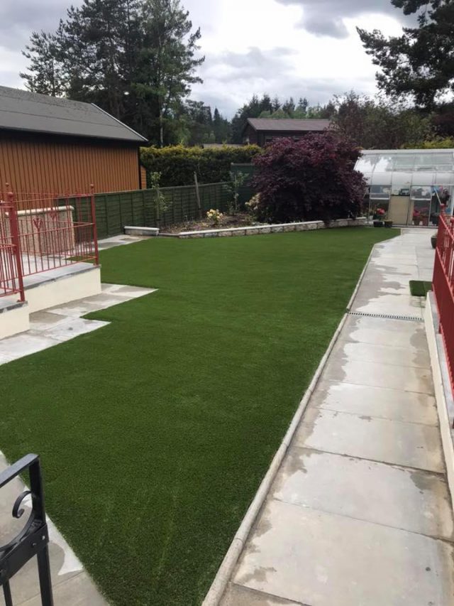 Artificial Grass Installation in Aboyne
