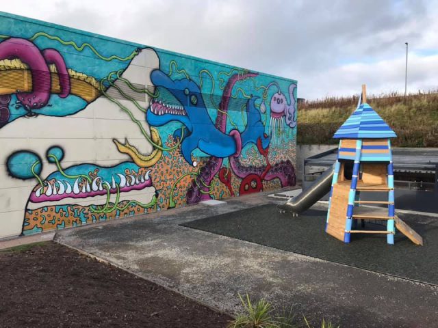 Artificial Grass outside Brewdog | Easigrass Aberdeen