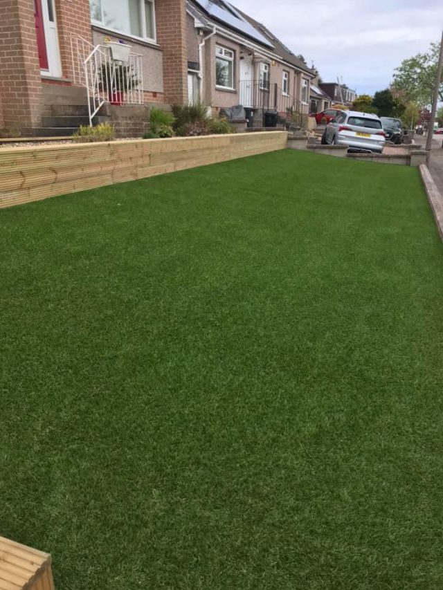 Artificial Grass Installation in Deeside